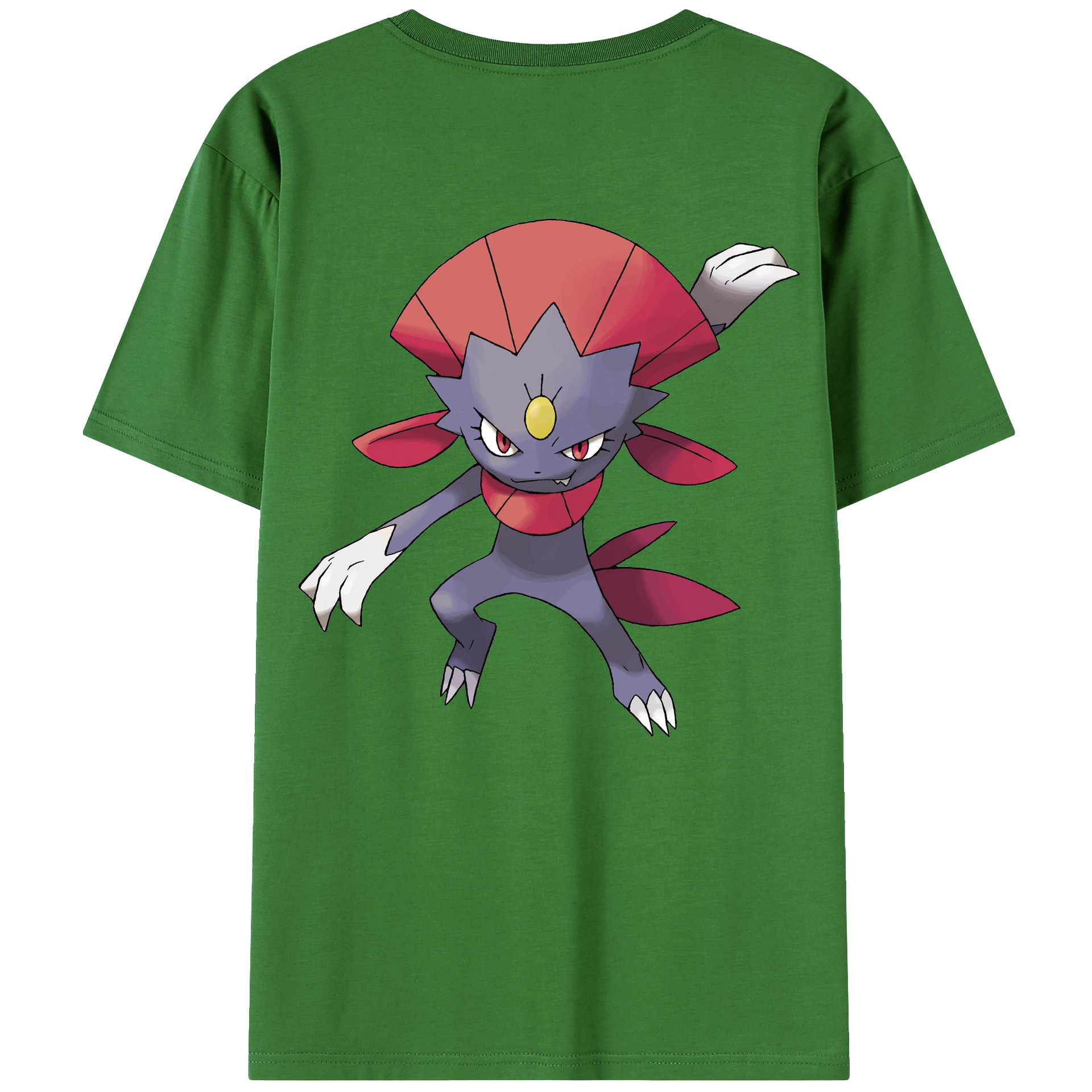 （画像用） ポケットモンスター Pokémon レディース半袖Tシャツ(バックプリント)